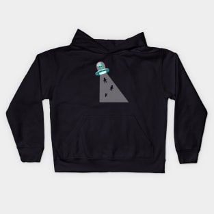 UFO Alien Abduction Kids Hoodie